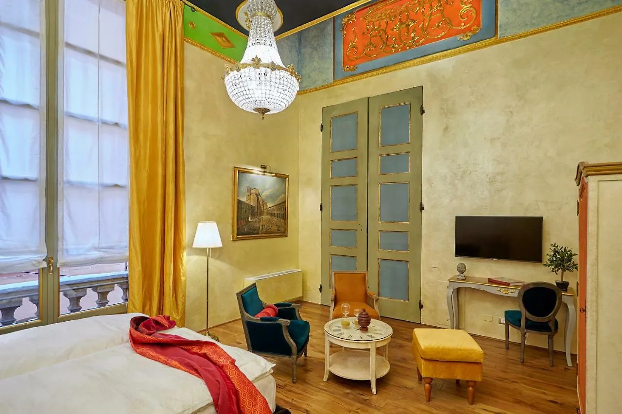 ***** Alojamento de Acomodação e Pequeno-almoço Palazzo Di Alcina - Residenza D'Epoca - Luxury Rooms - Bolonha Itália